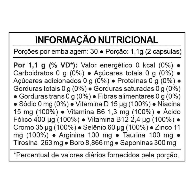 Gregomen Virilidade E Energia Masculino | 60 Cáps Návillus Sem Sabor