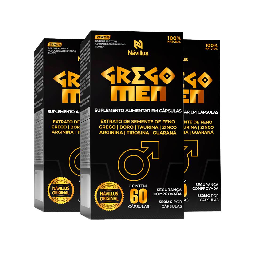 Gregomen – Vitalidade, Energia e Equilíbrio Hormonal Masculino | 60 Cáps – Návillus