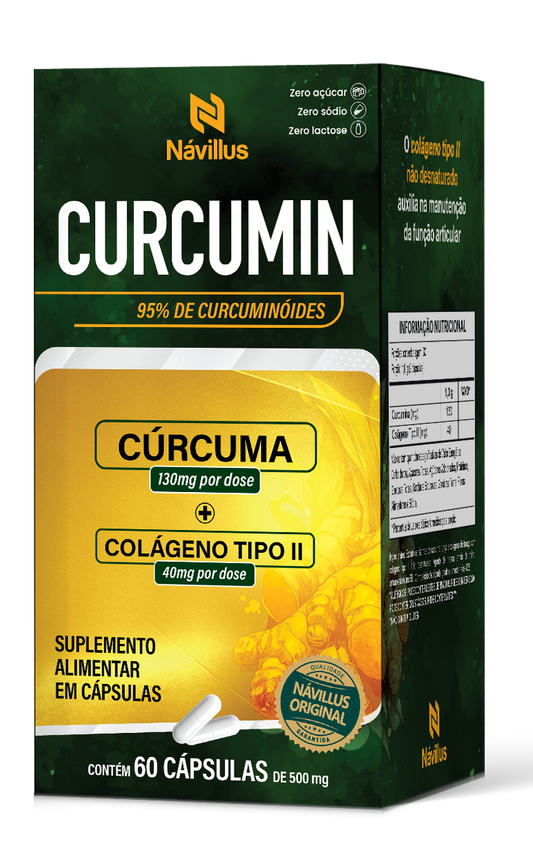 Curcumin – Alívio das Dores Articulares | 60 Cáps – Návillus