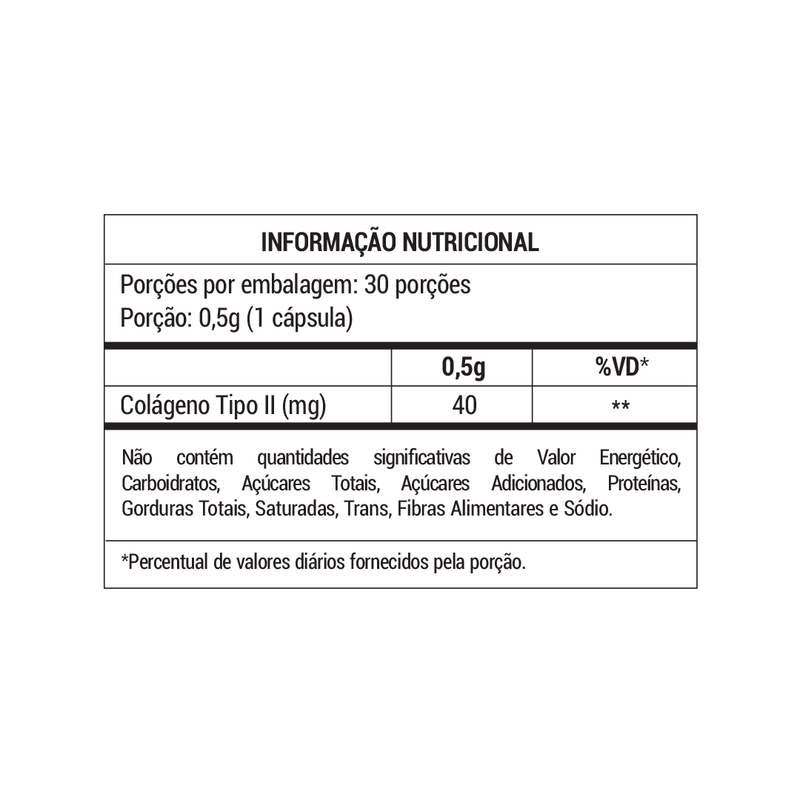Colágeno Tipo 2 – Suporte para Articulações e Cartilagem | 30 Cáps –  Návillus