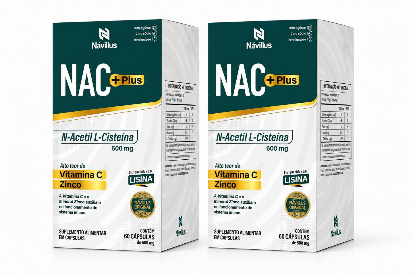 NAC Plus N-Acetil L-Cisteína Návillus