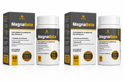 Magnabeta – Magnésio para Equilíbrio Muscular e Energia | 60 Cáps – Návillus