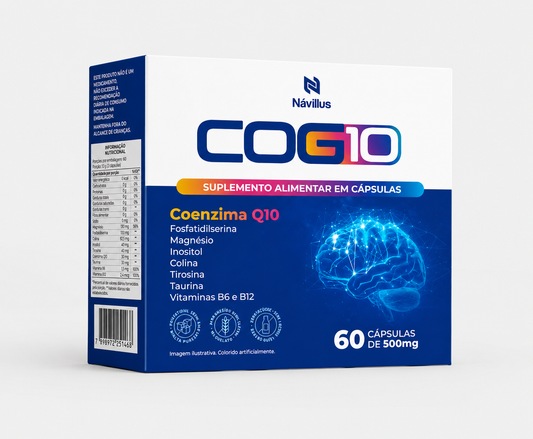 COG10 – Energia Mental e Desempenho Cognitivo | 60 Cáps – Návillus