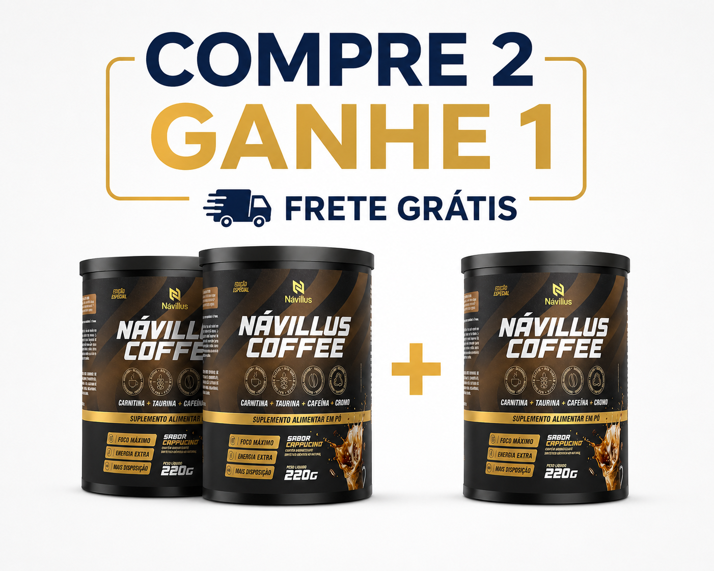 Návillus Coffee – Sabor Cappuccino | 220g