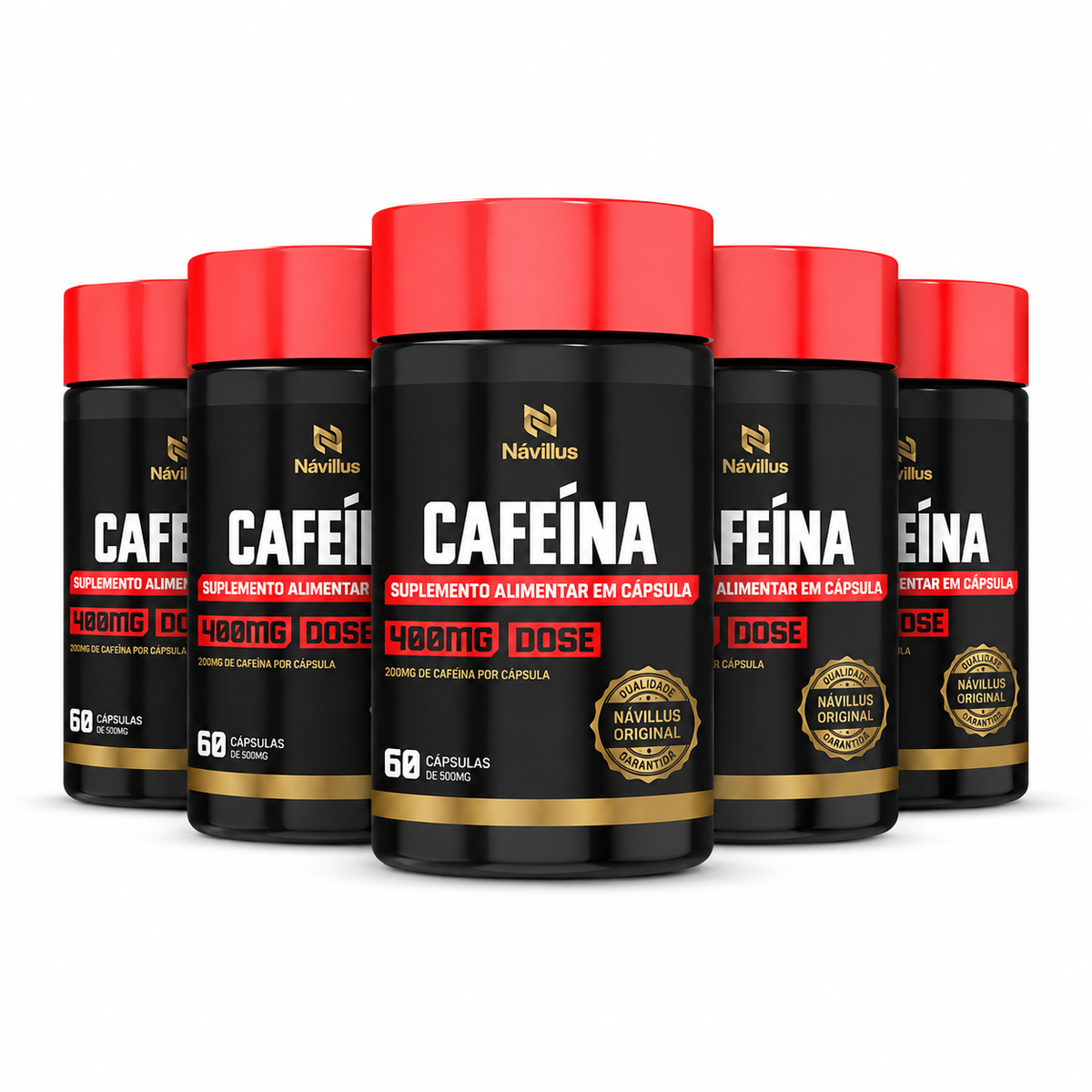 Cafeína Ultra Concentrada 400mg | 60 Caps – Návillus