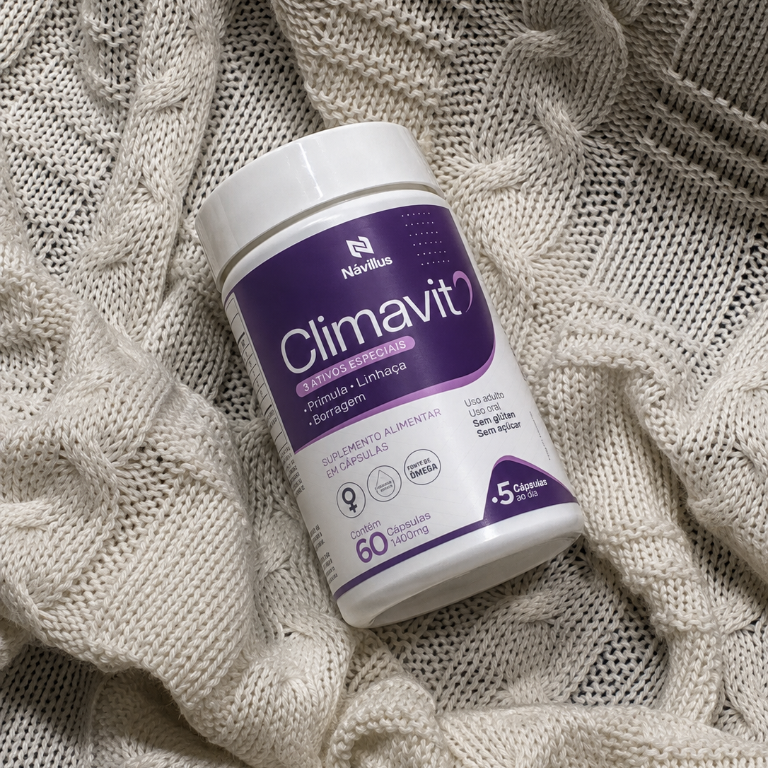 Climavit – Suporte para Menopausa e Equilíbrio Hormonal | 60 Cáps – Návillus
