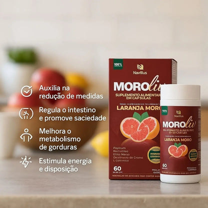 Moroliv Navillus P/ Metabolismo E Saciedade Sem Sabor Sem Sabor