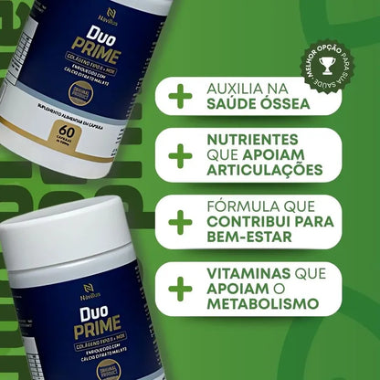 Suplemento Articular Para Ossos - Duoprime Navillus 60 Cáps Sem Sabor