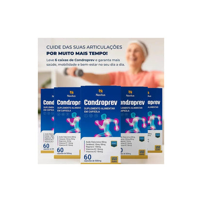 Kit 6 Cxs Condroprev Návillus Saúde Articular 30cap Neutro