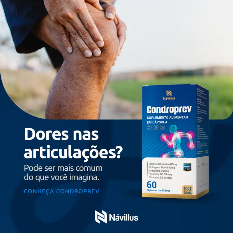 Kit 6 Cxs Condroprev - Nervo Ciático Sem Sabor