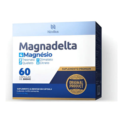 Sono Tranquilo Com Magnadelta - 60 Cápsulas Sem Sabor