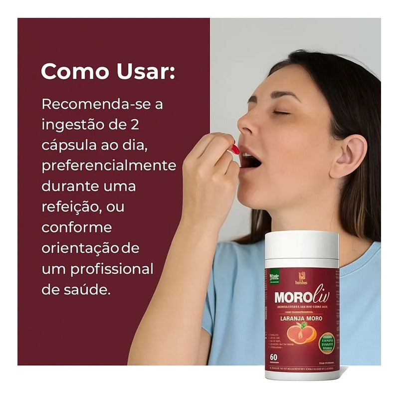 Moroliv Navillus P/ Metabolismo E Saciedade Sem Sabor Sem Sabor