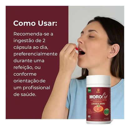 Moroliv Navillus P/ Metabolismo E Saciedade Sem Sabor Sem Sabor