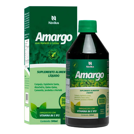 Amargo Návillus 500 Ml Sem Sabor Sem Sabor
