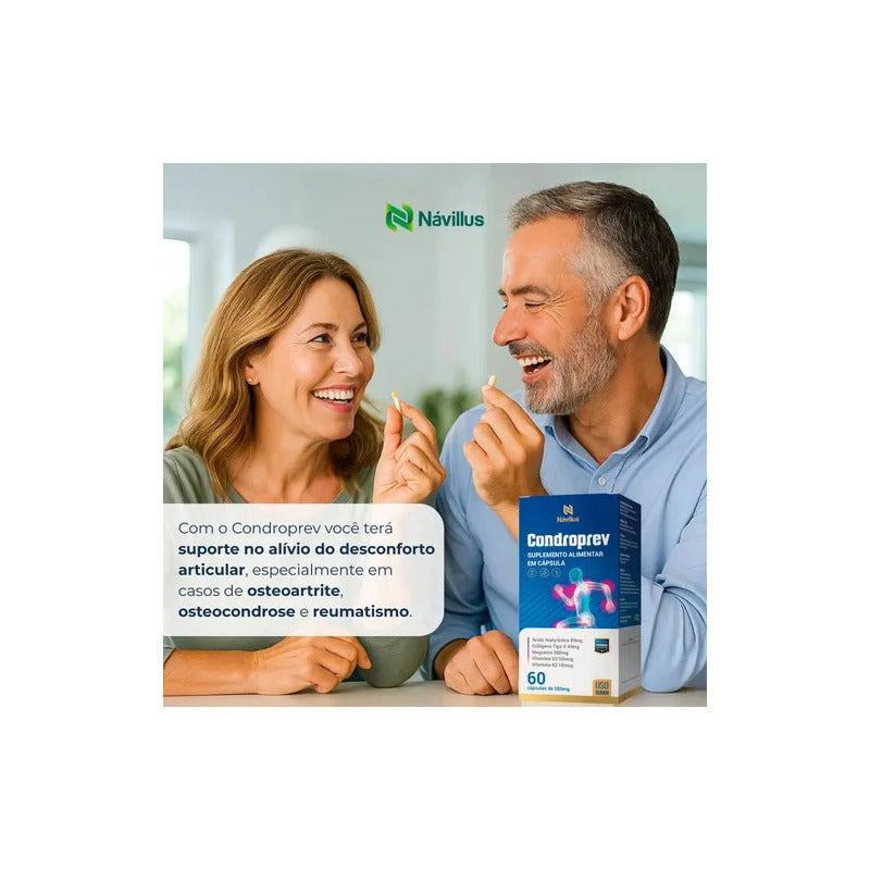 Kit 6 Cxs Condroprev Návillus Saúde Articular 30cap Neutro