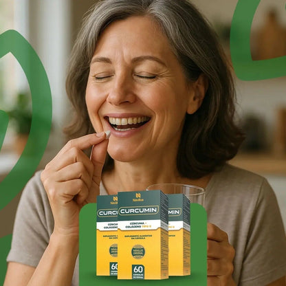 3 Un Suplemento Antiinflamatório Curcumin Navillus 60cap Sem Sabor