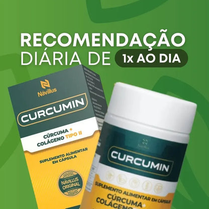 Suplemento Natural Anti-inflamatório Curcumin Navillus Sem Sabor