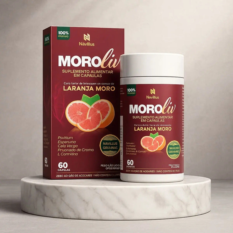 Moroliv Navillus P/ Metabolismo E Saciedade Sem Sabor Sem Sabor