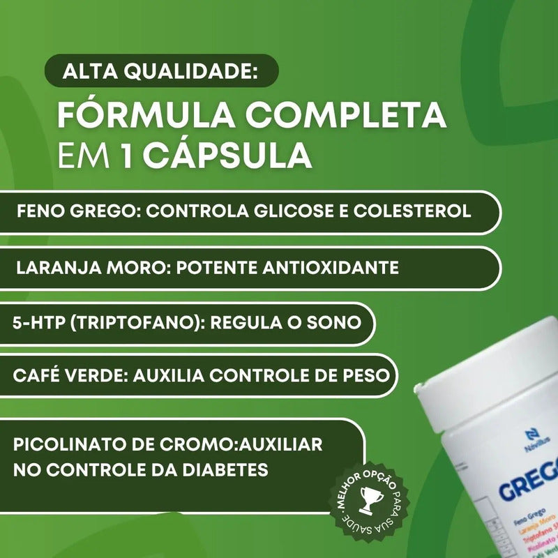 Gregosil Laranja Moro + Café Verde | Definição Corporal Sem Sabor