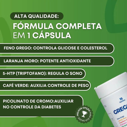 Gregosil Laranja Moro + Café Verde | Definição Corporal Sem Sabor