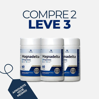 Magnésio Para Cérebro Ativo - Compre 2 Leve 3 Sem Sabor