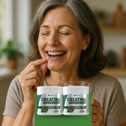 Creatina Monohidratada 300g Compre 1 Leve 2 Návillus Sem Sabor