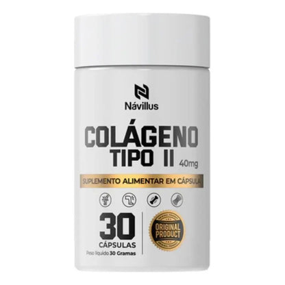 Suplemento Para Articulações Colágeno Tipo 2 Navillus Sem Sabor