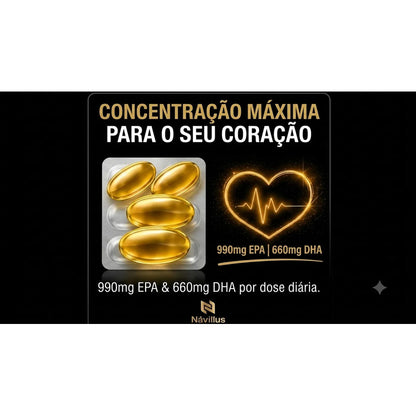 Ômega 3 Ultra Návillus Epa Dha 990 660 1 Mês Uso Neutro