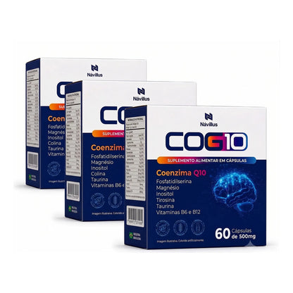 3 Un Suplemento Para Memória E Concentração Cog10 Návillus Sem Sabor