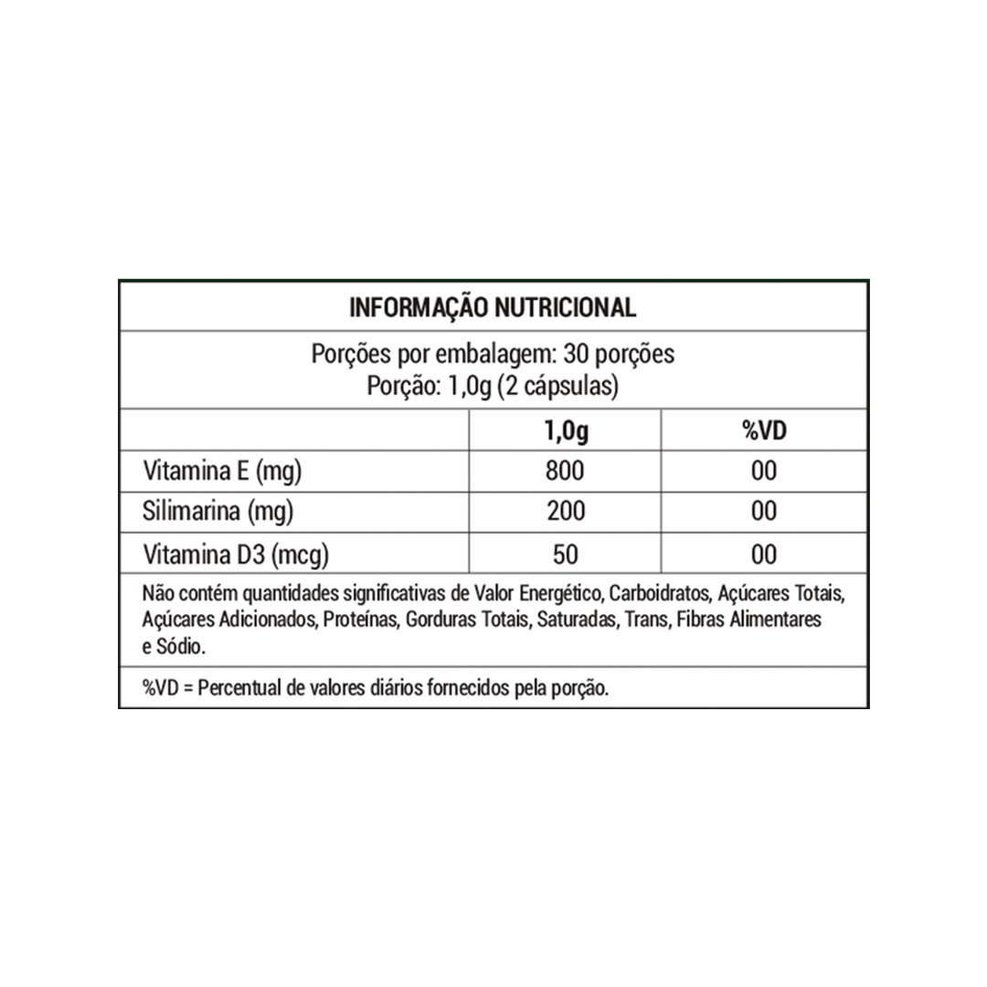Fegato – Proteção para o Fígado e Combate aos Radicais Livres | 60 Cáps – Návillus