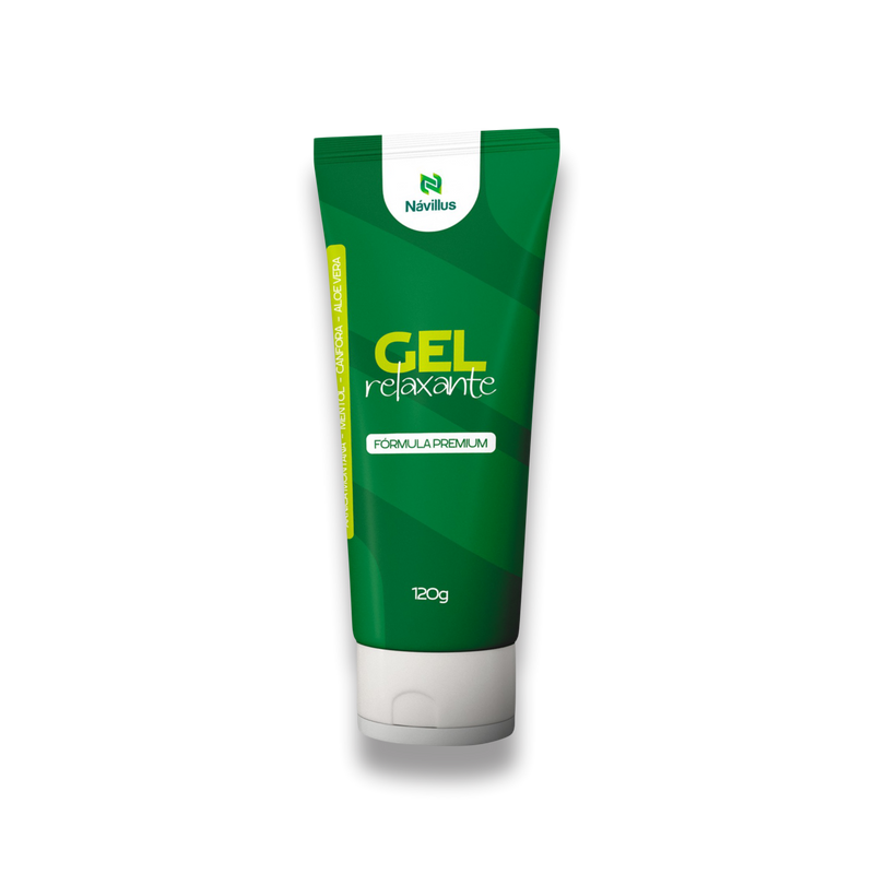 Gel Relaxante Premium 120g (Arnica Montana + Aloe Vera + Cânfora + Mentol)