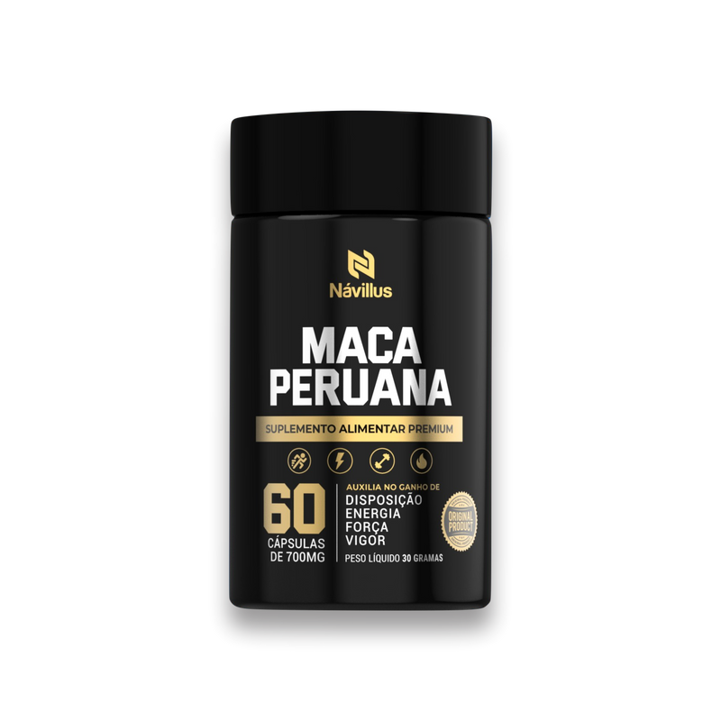 Maca Peruana 60 cápsulas (Libido, Desejo Sexual, Energia, Disposição)