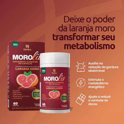 Moroliv – Metabolismo e Redução de Medidas | 60 Cáps – Návillus