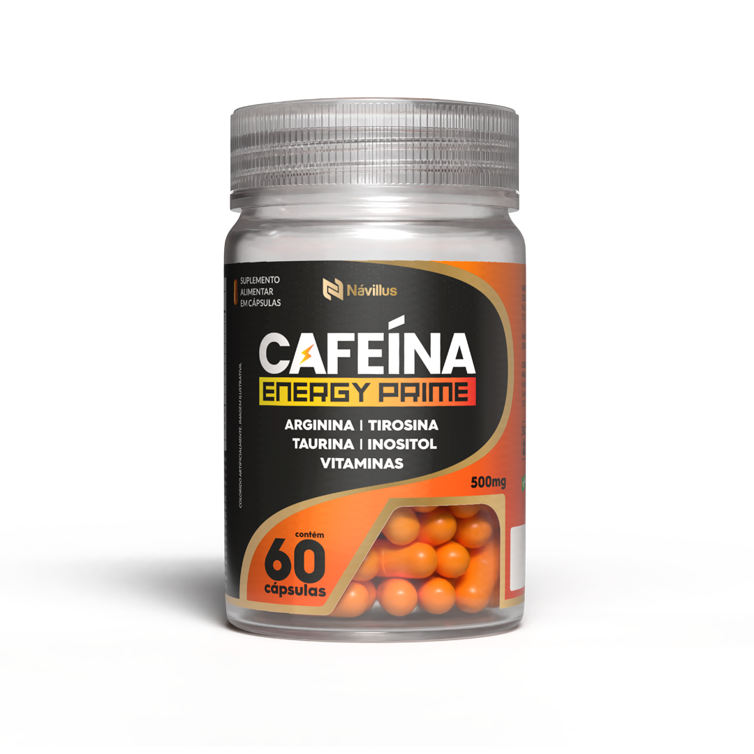 Cafeína Energy Prime – Energia, Foco e Desempenho | 60 Cáps – Návillus