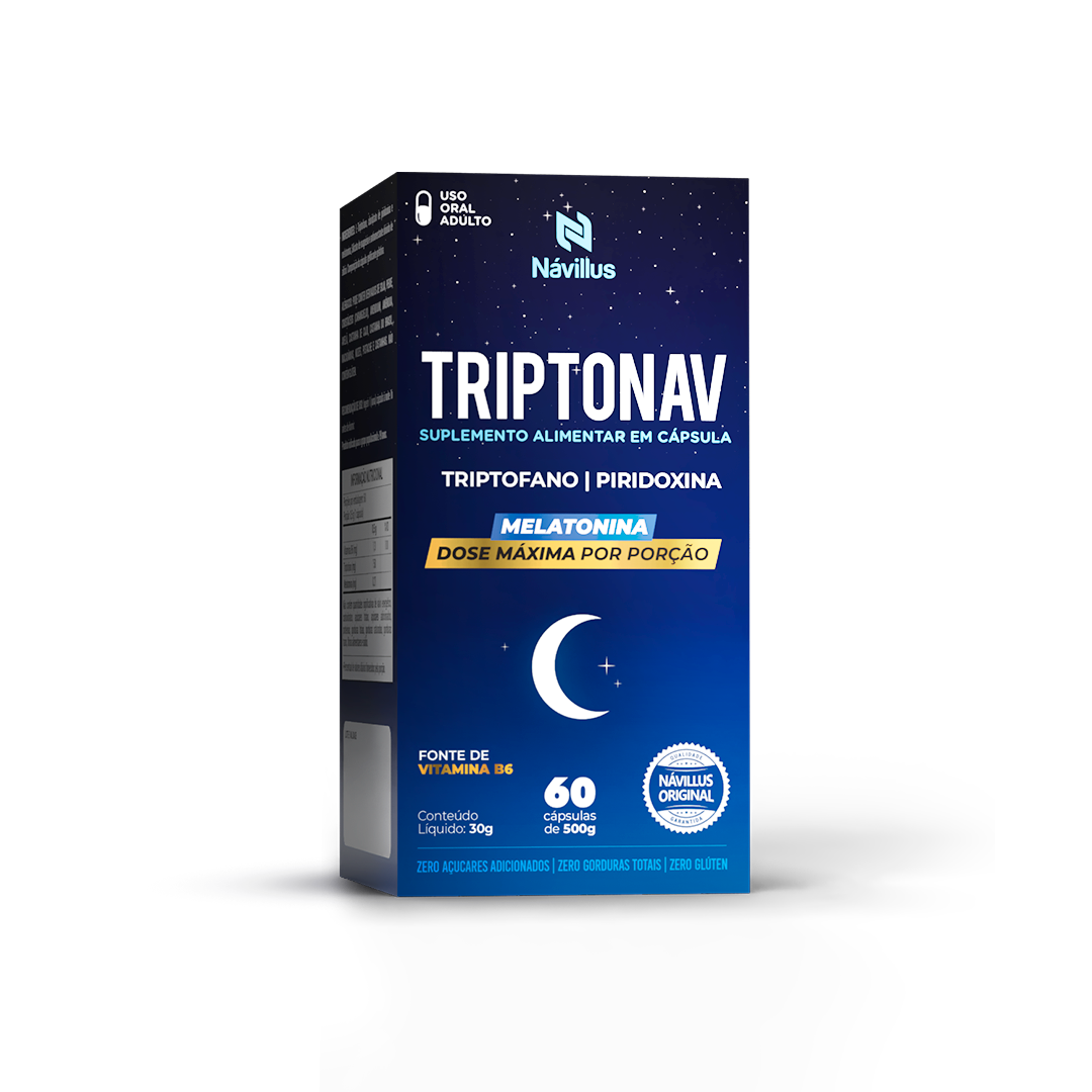 Triptonav – Sono contínuo e de qualidade | 60 Cáps – Návillus