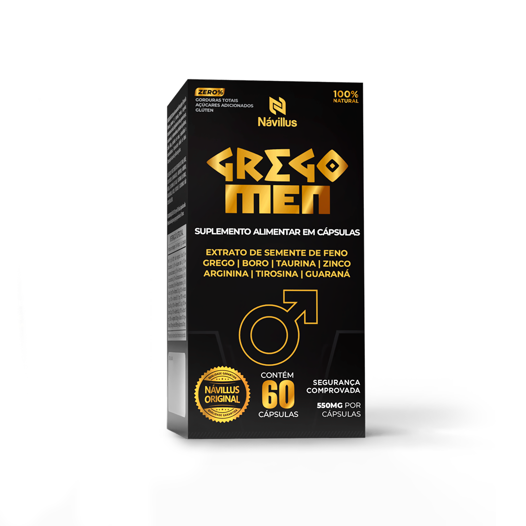 Gregomen – Vitalidade, Energia e Equilíbrio Hormonal Masculino | 60 Cáps – Návillus