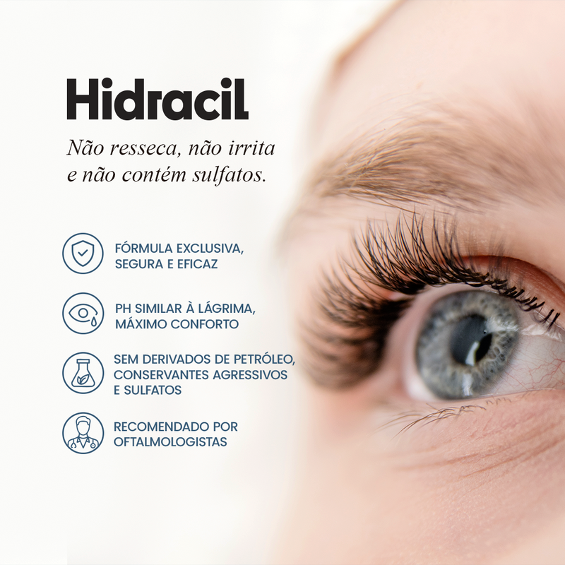 Hidracil – Higienizador para Área dos Olhos | 120 ml – Návillus