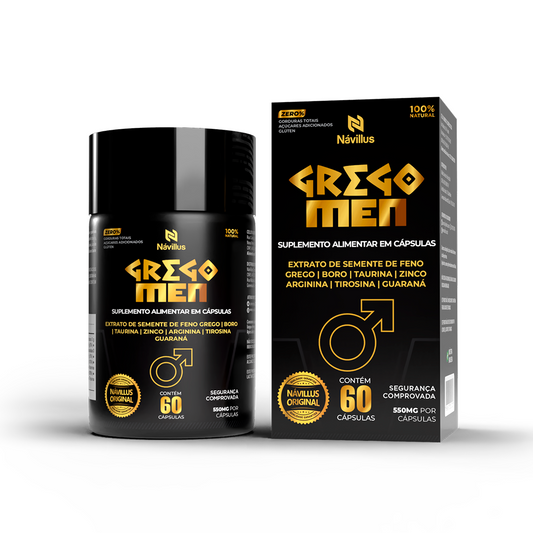 Gregomen – Vitalidade, Energia e Equilíbrio Hormonal Masculino | 60 Cáps – Návillus