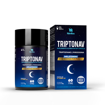 Triptonav – Sono contínuo e de qualidade | 60 Cáps – Návillus