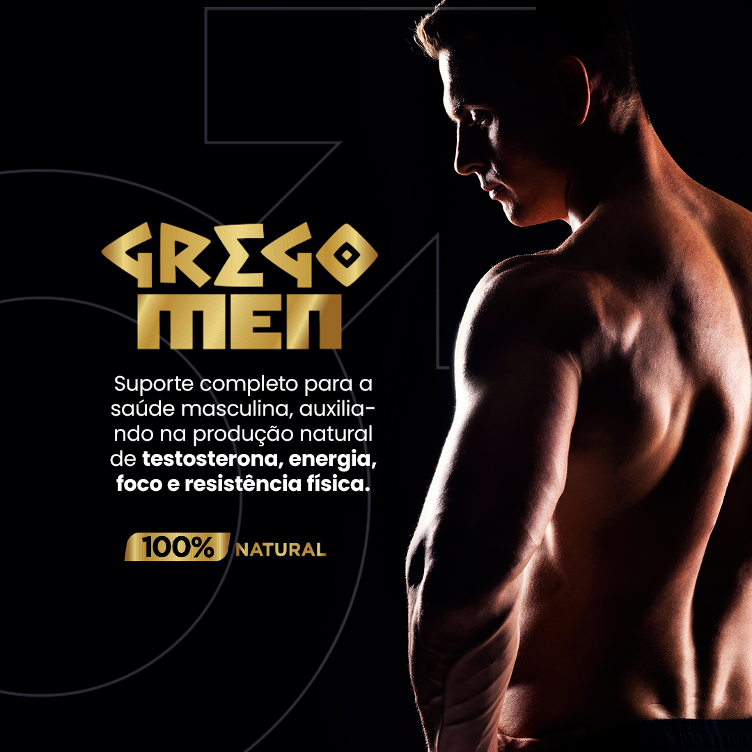 Gregomen – Vitalidade, Energia e Equilíbrio Hormonal Masculino | 60 Cáps – Návillus