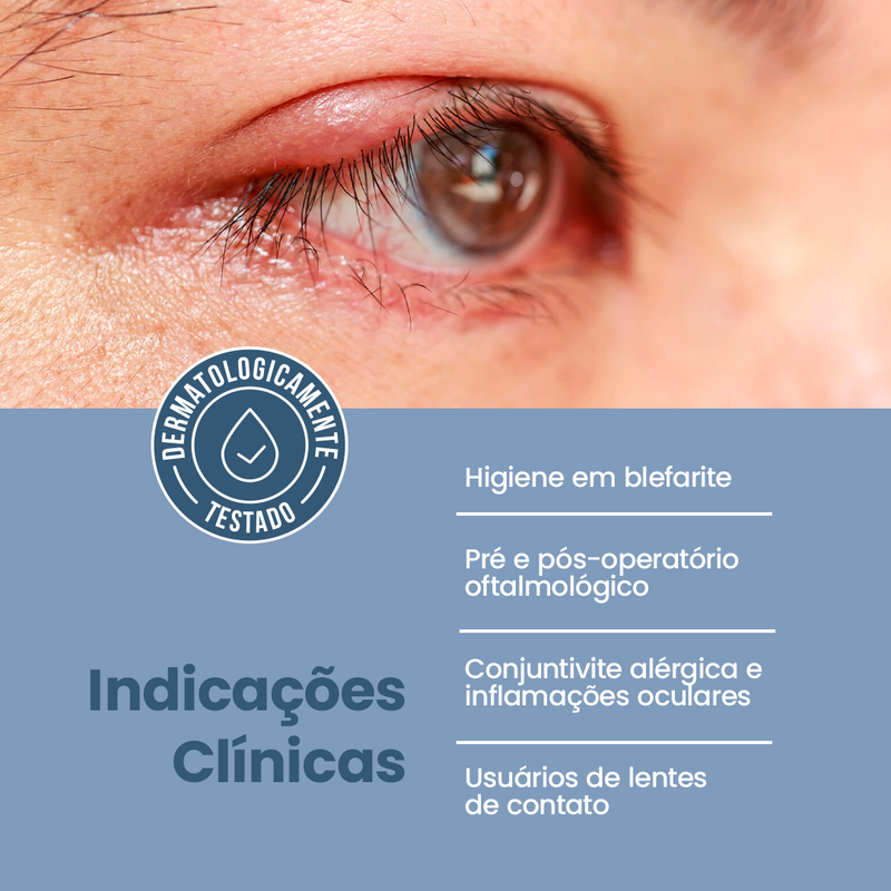 Hidracil – Higienizador para Área dos Olhos | 120 ml – Návillus
