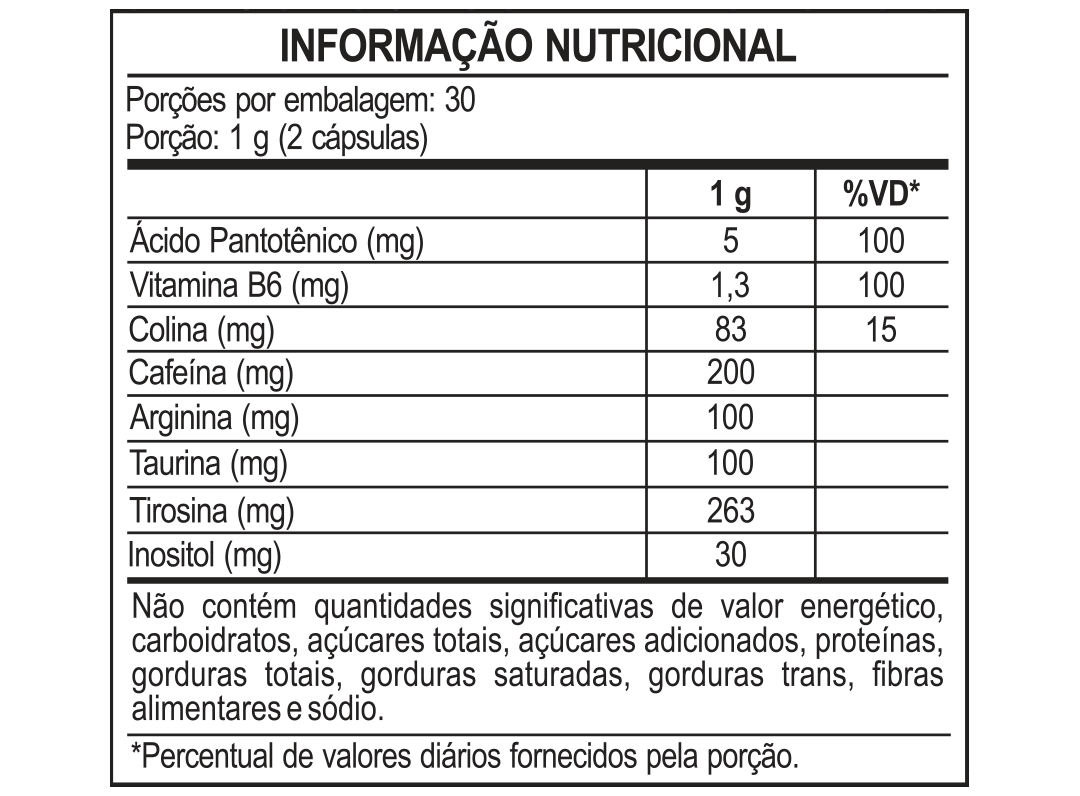Cafeína Energy Prime – Energia, Foco e Desempenho | 60 Cáps – Návillus