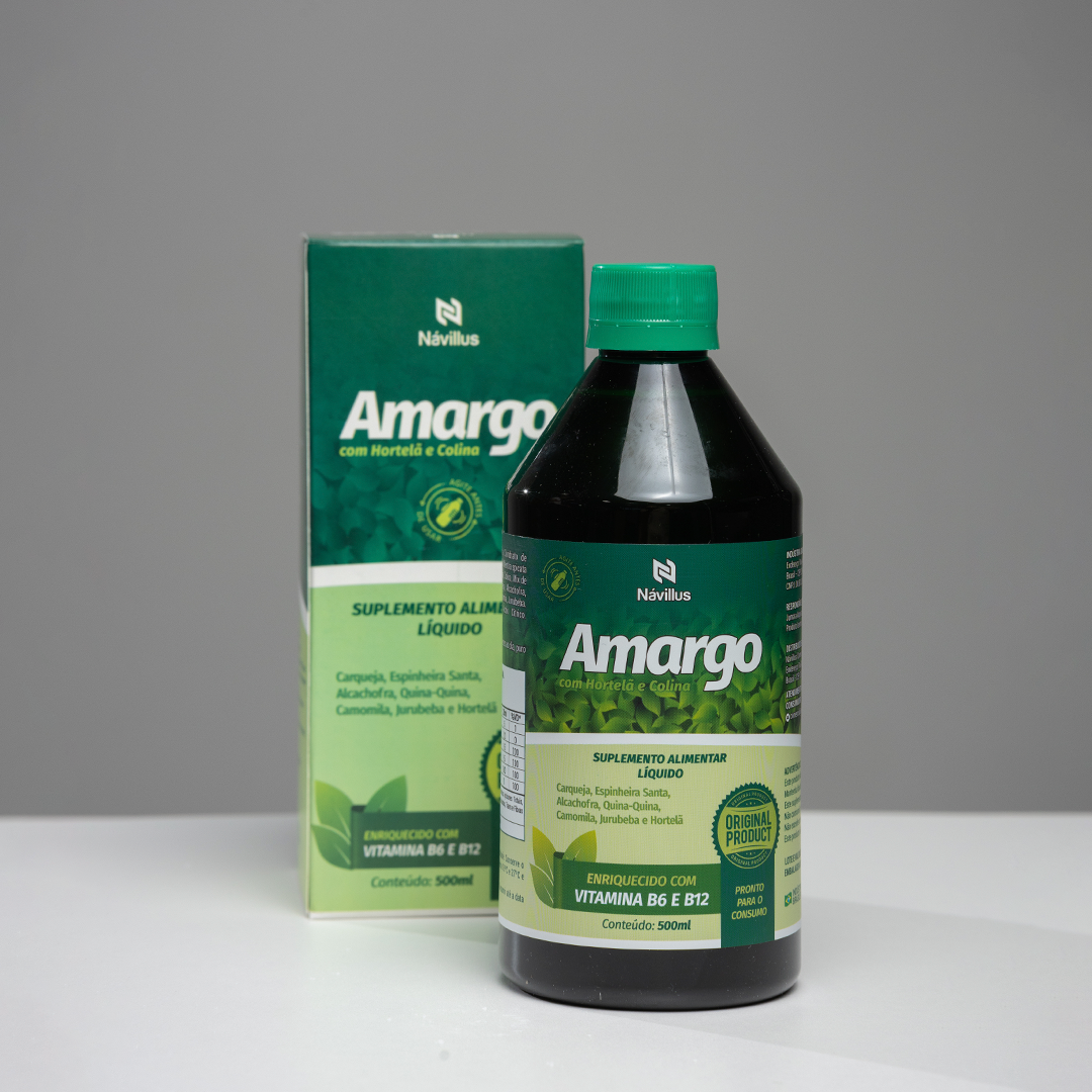 Amargo – Digestão, Metabolismo e Suporte Hepático | 500ml – Návillus