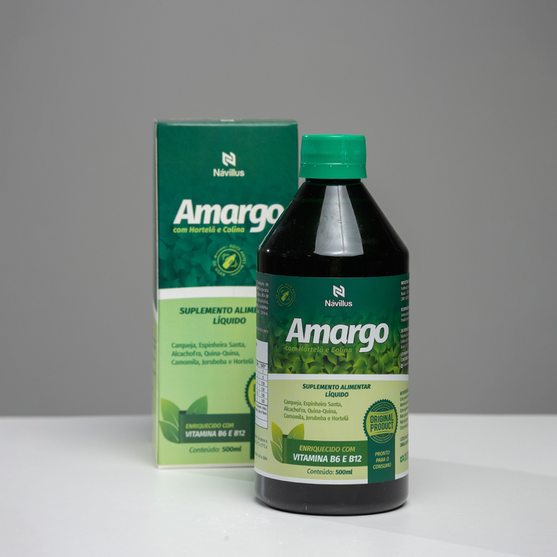 Amargo – Digestão, Metabolismo e Suporte Hepático | 500ml – Návillus