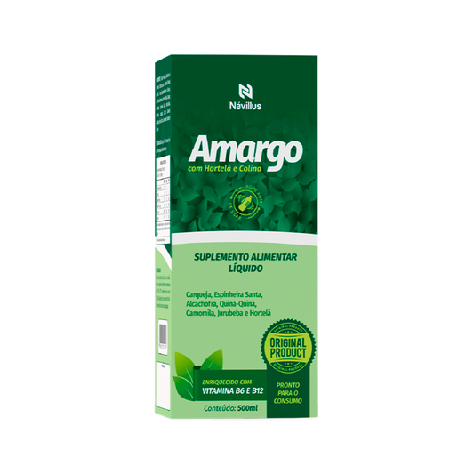 Amargo – Digestão, Metabolismo e Suporte Hepático | 500ml – Návillus