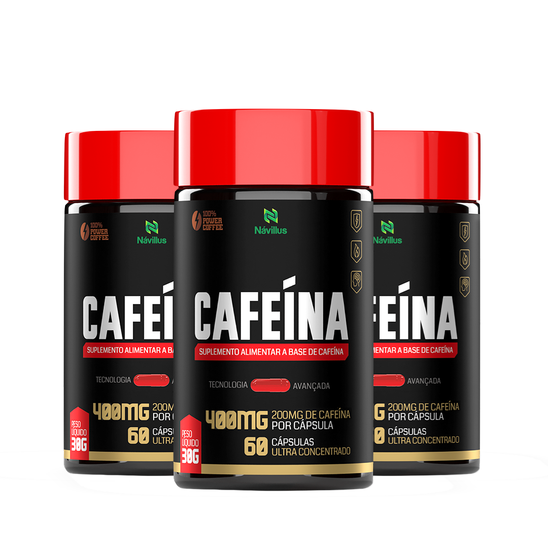 Cafeína 400mg Ultra Concentrada | 60 Cáps – Návillus
