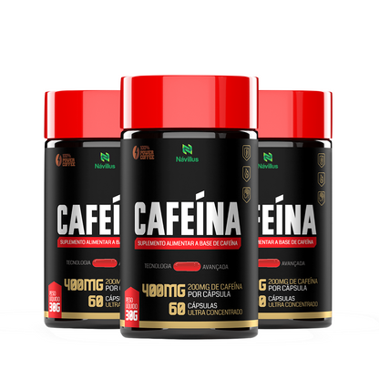 Cafeína 400mg Ultra Concentrada | 60 Cáps – Návillus