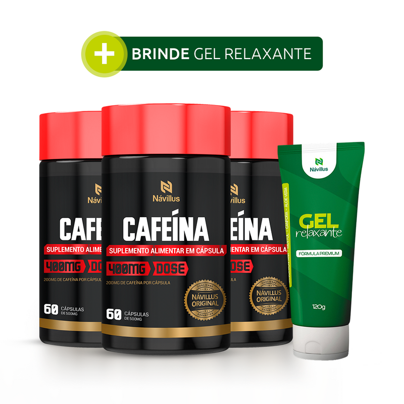 Cafeína 400mg Ultra Concentrada | 60 Cáps – Návillus