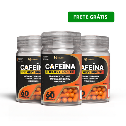 Cafeína Energy Prime – Energia, Foco e Desempenho | 60 Cáps – Návillus