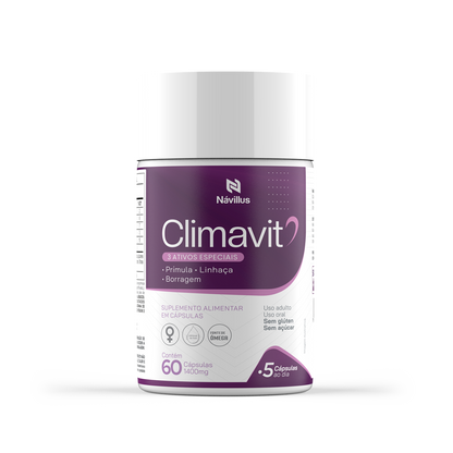 Climavit – Suporte para Menopausa e Equilíbrio Hormonal | 60 Cáps – Návillus